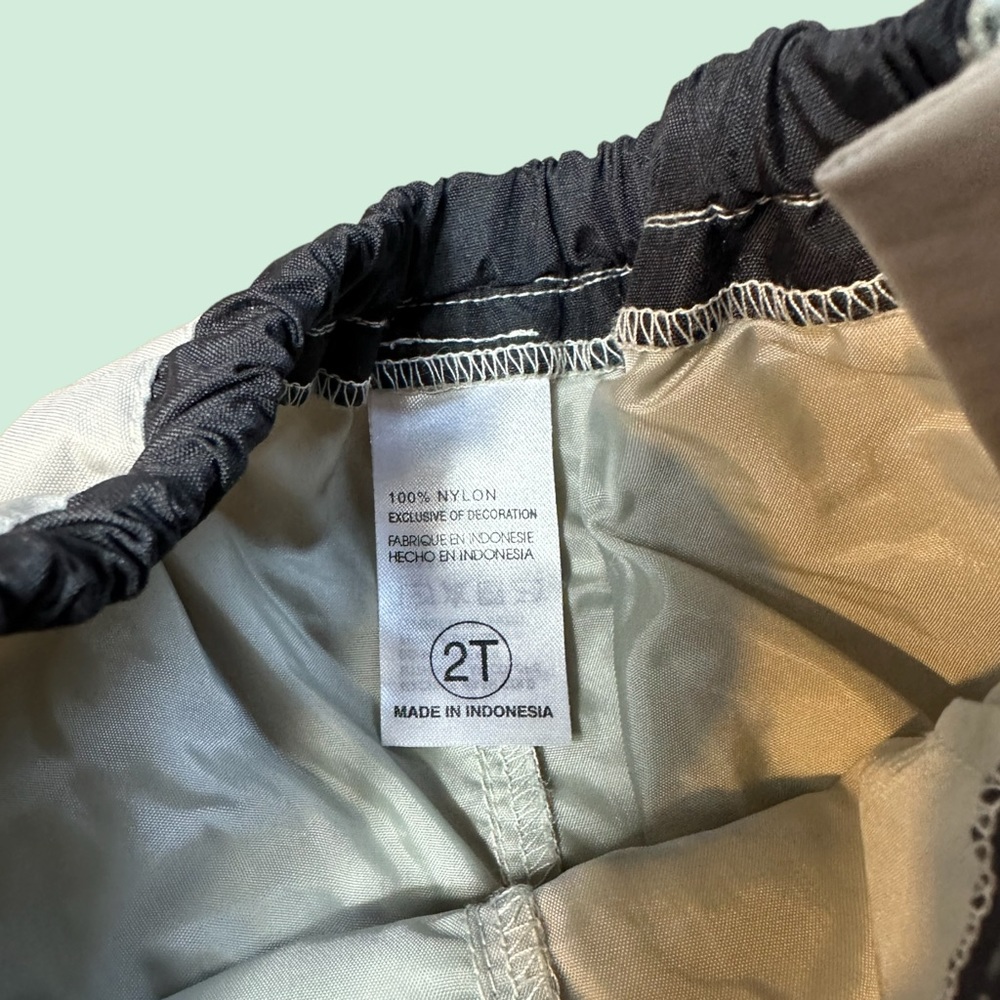 Toddler Harley Davidson Motorcycles Light Grey Mesh Detail Nylon Pants Sz 24 Mon - Picture 6 of 7